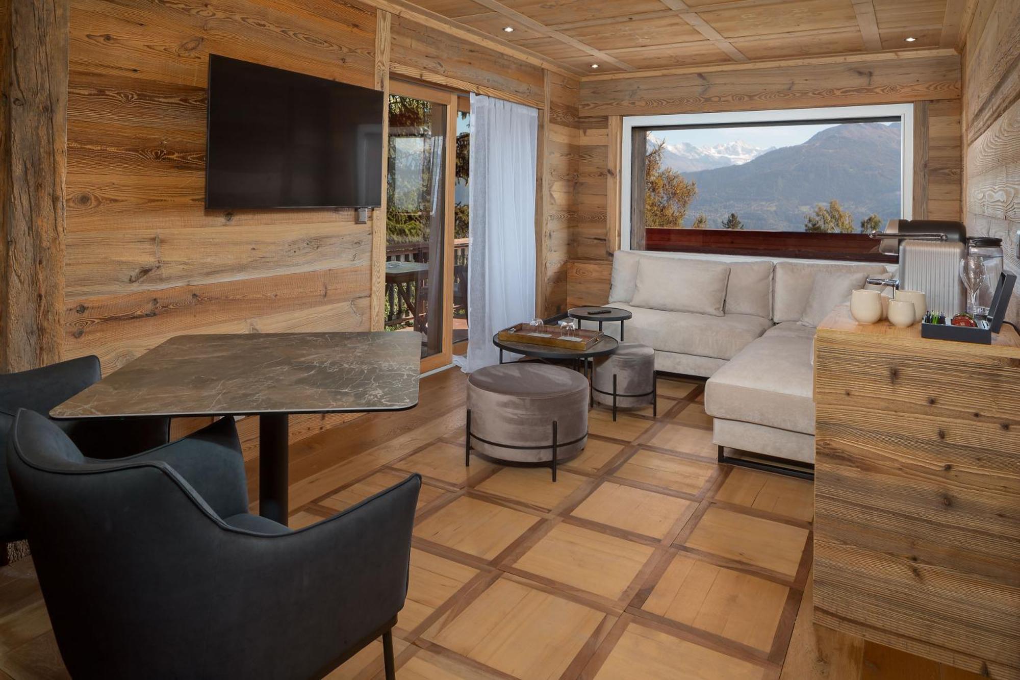 Aida Hotel & Spa - "Adults Only" Relais & Chateaux Crans-Montana Buitenkant foto