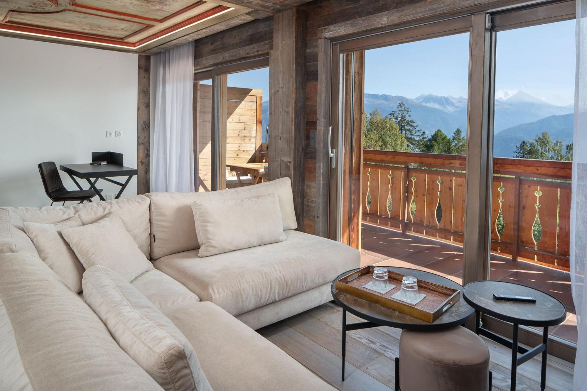 Aida Hotel & Spa - "Adults Only" Relais & Chateaux Crans-Montana Buitenkant foto