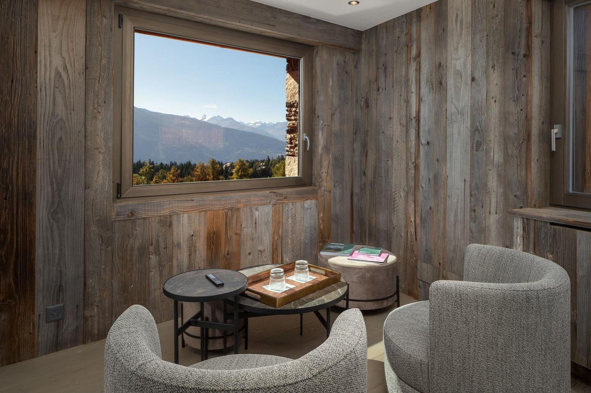 Aida Hotel & Spa - "Adults Only" Relais & Chateaux Crans-Montana Buitenkant foto